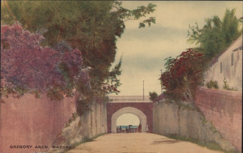Gregory Arch, Nassau Bahamas Caribbean Islands