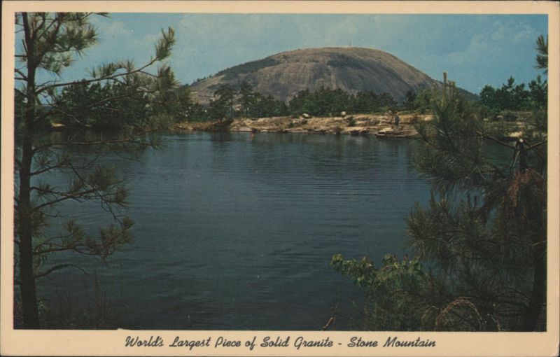 Stone Mountain, World's Largest Piece of Solid Granite Atlanta Georgia