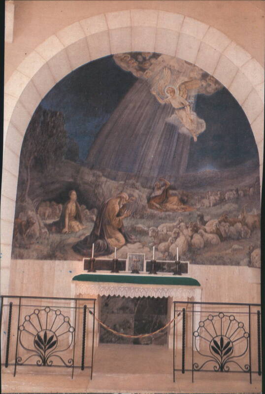 Altar of the Shepherds' Field, Bethlehem Palestine