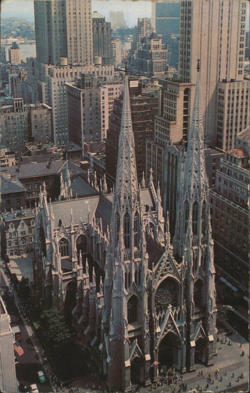 St. Patrick's Cathedral, Fifth Avenue, 50th Street New York City