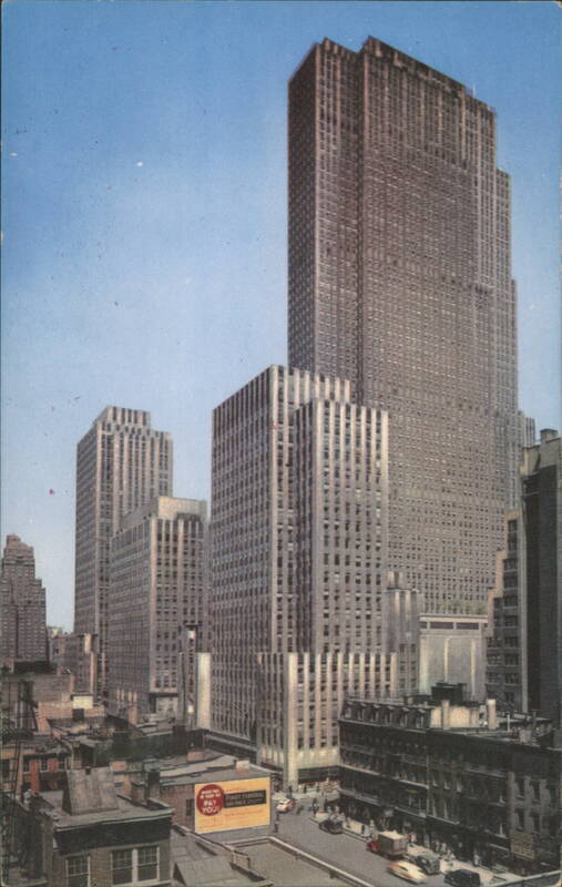 RCA Building, Rockefeller Center, Radio City Music Hall New York City