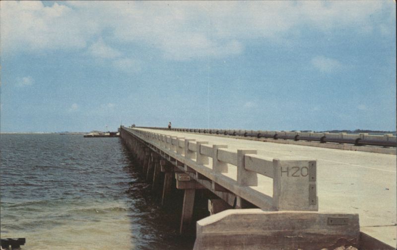 New Sound Bridge to Santa Rosa Island, Pensacola Beach Florida