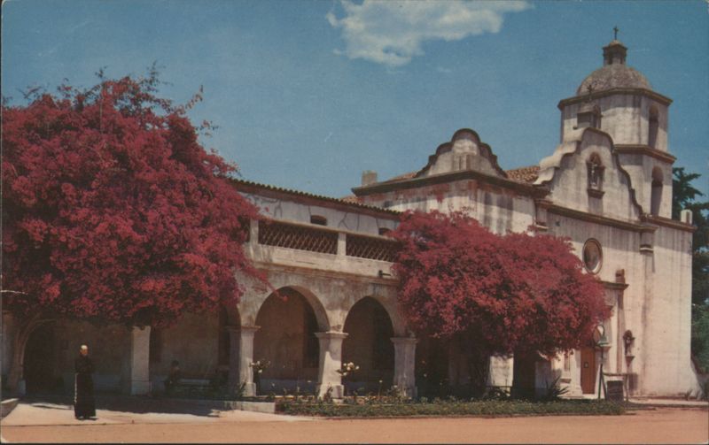 Mission San Luis Rey, King of the Missions, Bougainvillea California