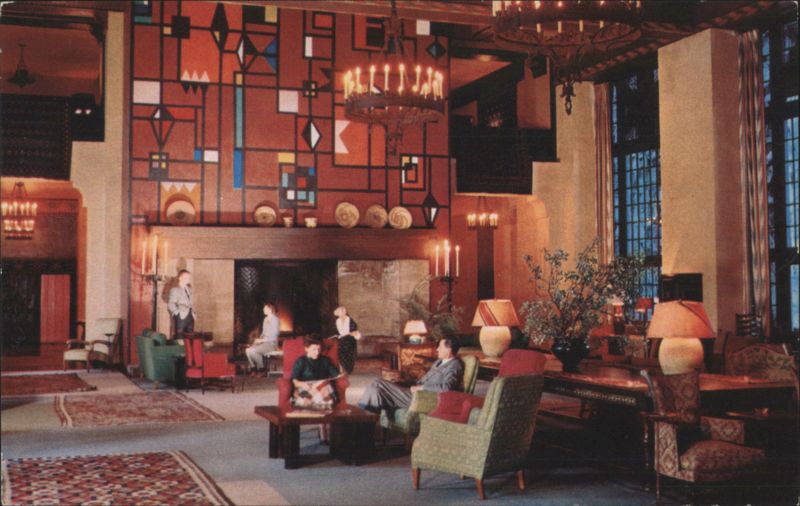 Ahwahnee Hotel Great Lounge, Yosemite National Park California