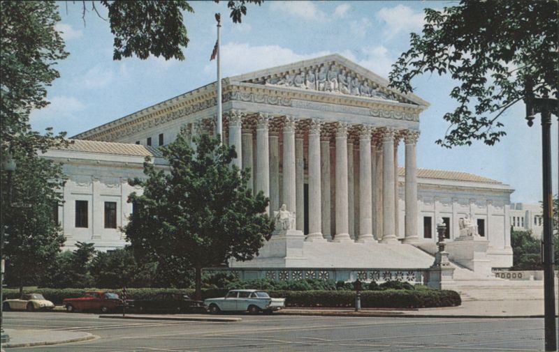 United States Supreme Court, White Marble, Corinthian Washington District of Columbia