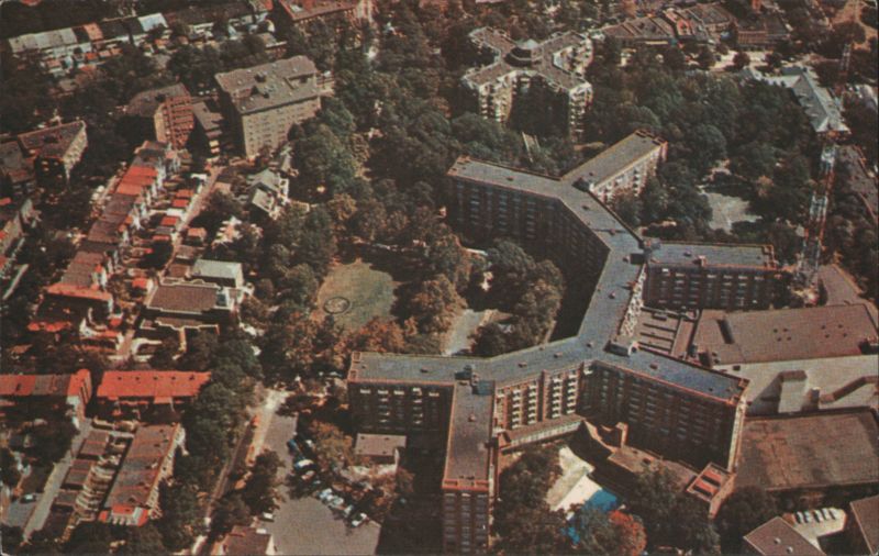 Sheraton-Park Hotel & Motor Inn, Washington, D.C. Aerial District of Columbia