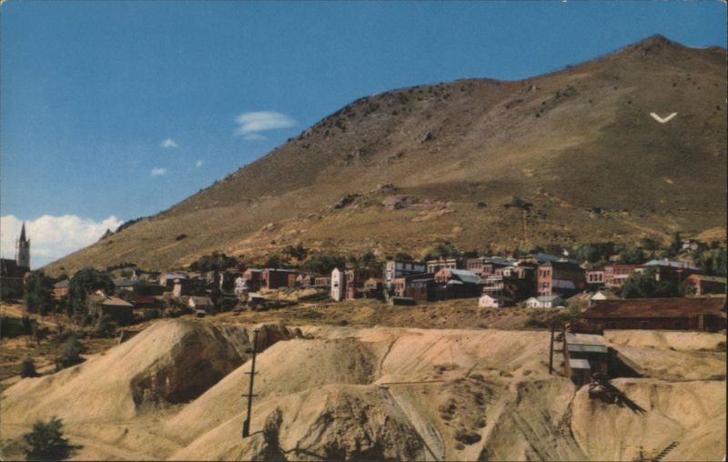 Virginia City, Nevada, Mt. Davidson, Mining Workings