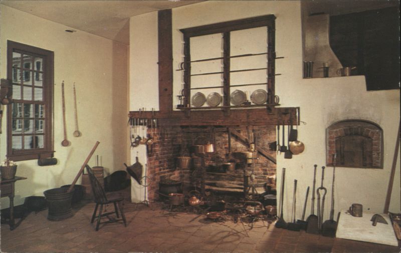 The Family Kitchen at Mount Vernon Walter H. Millar