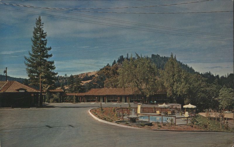 Sherwood Forest Motel, Garberville, CA - Redwood Coast California