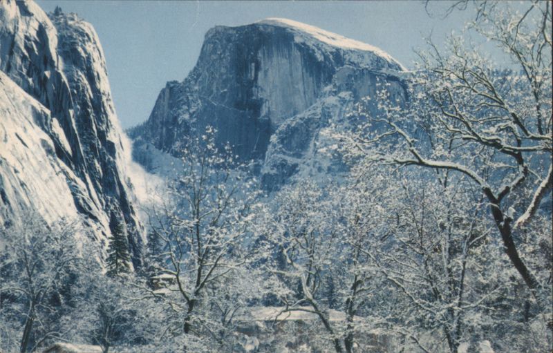 Half Dome, Winter - Yosemite National Park California