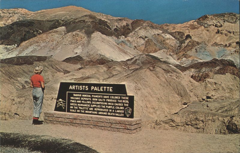 Artist's Palette, Death Valley, CA California Louis Bonetto