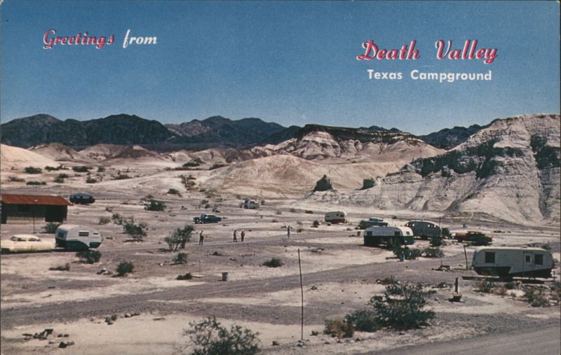 Death Valley Texas Campground, California