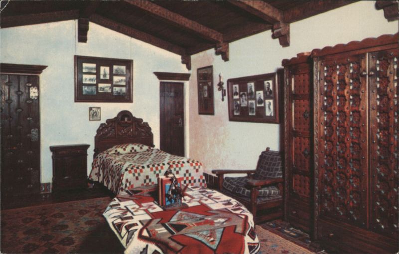 Scotty's Castle Bedroom, Death Valley, CA - Wild West Shows California