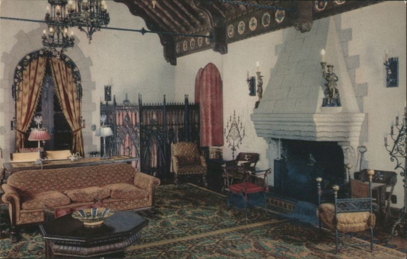 Music Room, Death Valley Scotty's Castle California