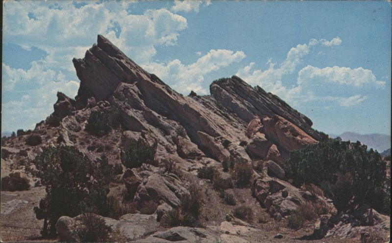 VASQUEZ ROCKS near Antelope Valley Freeway, CA California