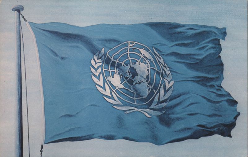 United Nations Flag Adopted October 20, 1947 Flags