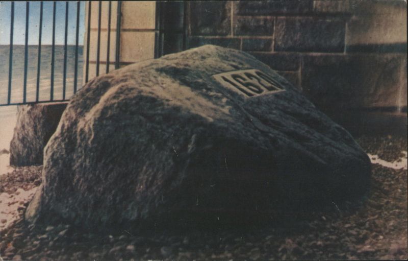 Plymouth Rock 1620, Landing Place of the Pilgrims Massachusetts