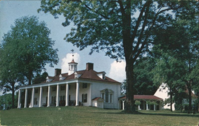 Mount Vernon, George & Martha Washington Home, Potomac River Virginia
