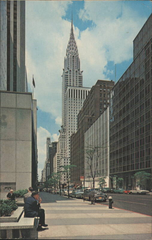 Chrysler Building, 42nd Street View New York