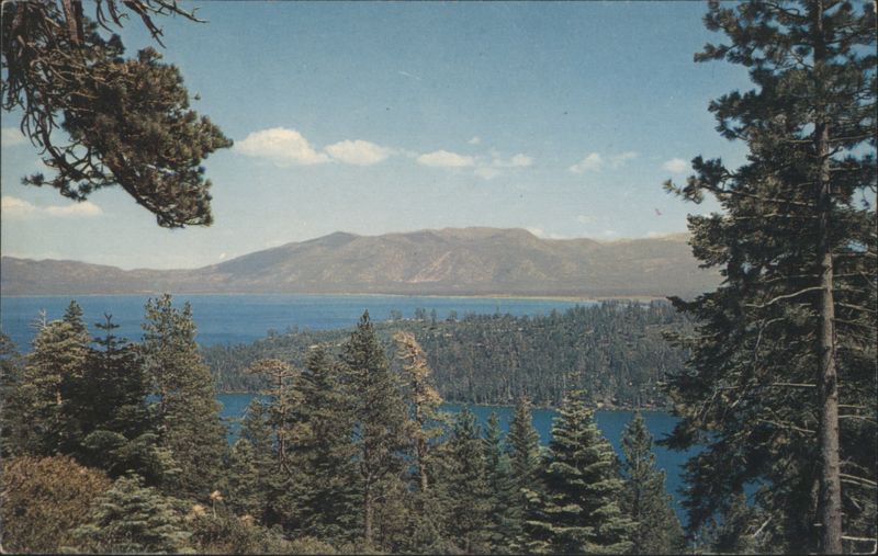Lake Tahoe, California-Nevada - Mile-High Azure Blue Lake