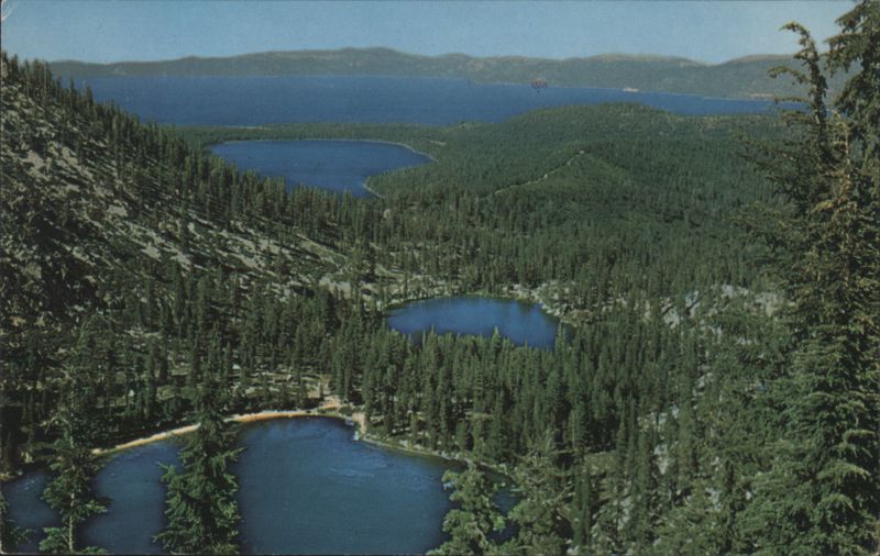 Lakes of the Sierra: Angora, Fallen Leaf, Lake Tahoe Nevada