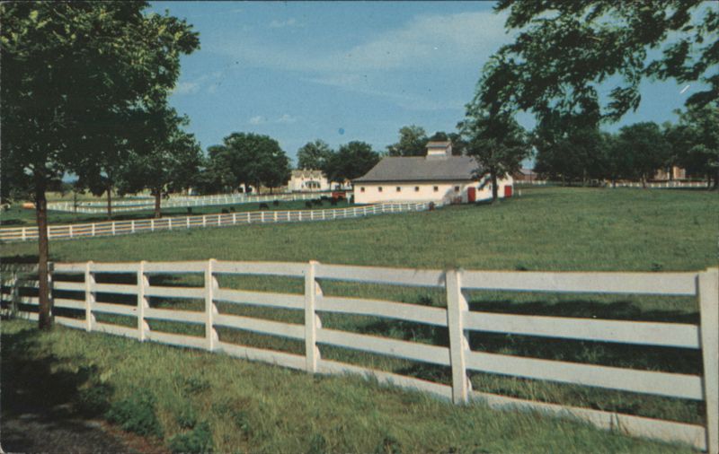 Picturesque Horse Farm, Bluegrass Region Lexington Kentucky