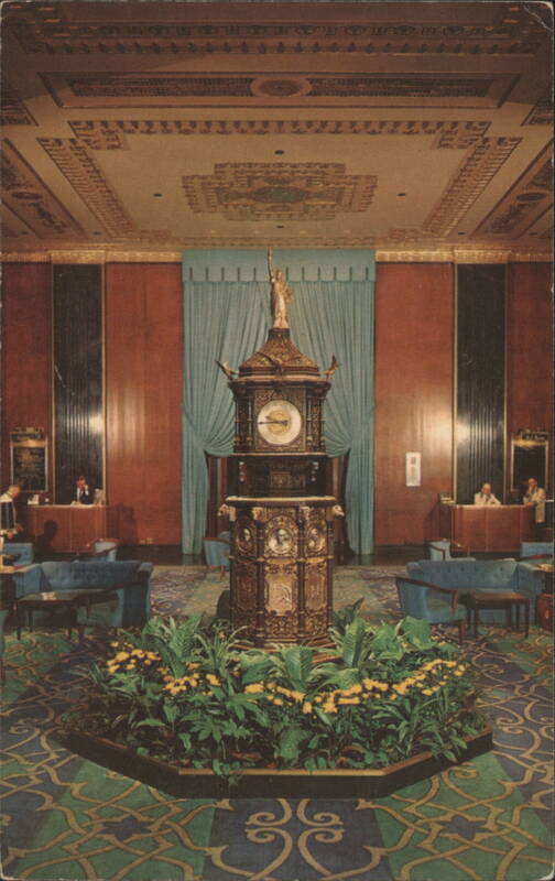 Waldorf-Astoria Main Lobby, Unique Waldorf Clock, New York