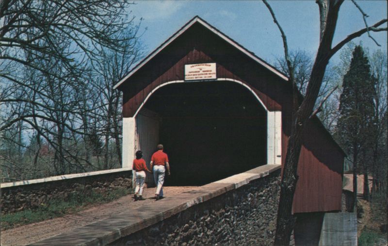 Frankenfield Covered Bridge, Bucks County, PA Sundale Pennsylvania