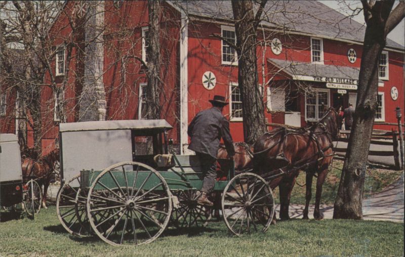 Amish Gentleman at Old Village Store, Bird-In-Hand, PA Pennsylvania