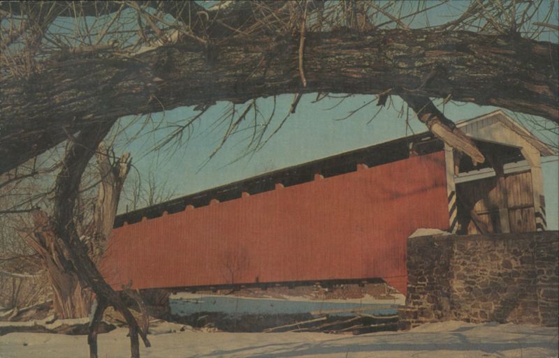 Leaman Place Covered Bridge, Pennsylvania Dutch Country