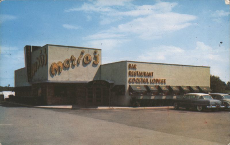 Mario's Restaurant Bar Cocktail Lounge Paramus NJ New Jersey