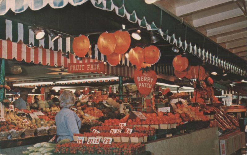 World Famous Farmers Market Fruit Fair, Los Angeles California
