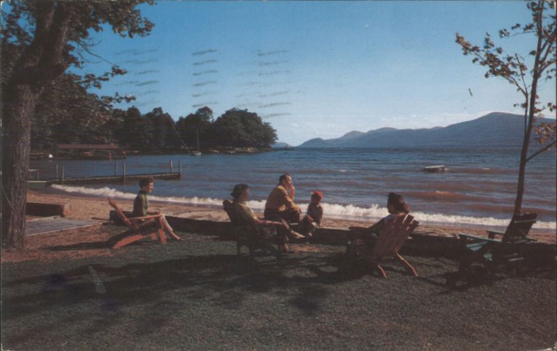 Blue Lagoon Motel, Lake George, Adirondack Mountains Diamond Point New York