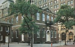 Congress Hall, Philadelphia Postcard