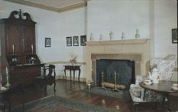 Washington's Living & Dining Room, Ford Mansion, Morristown, NJ Postcard