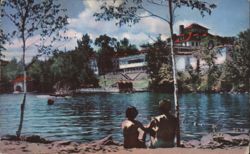 Lake Tarleton Club, White Mountains, New Hampshire Postcard