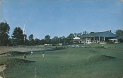 Ninth Hole & Clubhouse, Tamiment Golf Course Postcard