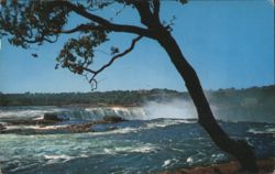 The Rapids and Falls, Niagara Falls Postcard