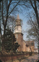 Bruton Parish Church, Williamsburg, VA Postcard