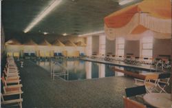 Hotel Brunswick Indoor Swimming Pool Postcard