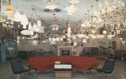 L. Canter & Son, Inc. Lighting Fixture Showroom Postcard
