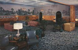 Harmony Country Club Modern Lobby Lake Anawana Postcard