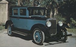 1926 RICKENBACKER Broughman Car, Sarasota, FL Postcard