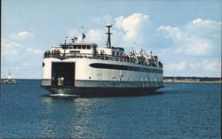 Ferry Islander, Martha's Vineyard Postcard