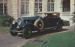 1929 Rolls Royce Phantom I Phaeton, Sarasota Postcard