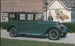 John Ringling's 1923 Pierce Arrow, Cars & Music of Yesterday Postcard