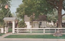 Herbert Hoover Birthplace, West Branch, IA Postcard