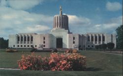 Oregon State Capitol Building Postcard