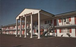 Motel Orleans - Red Bluff, CA Postcard