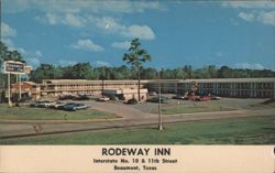 Rodeway Inn Interstate 10 & 11th St Beaumont Postcard